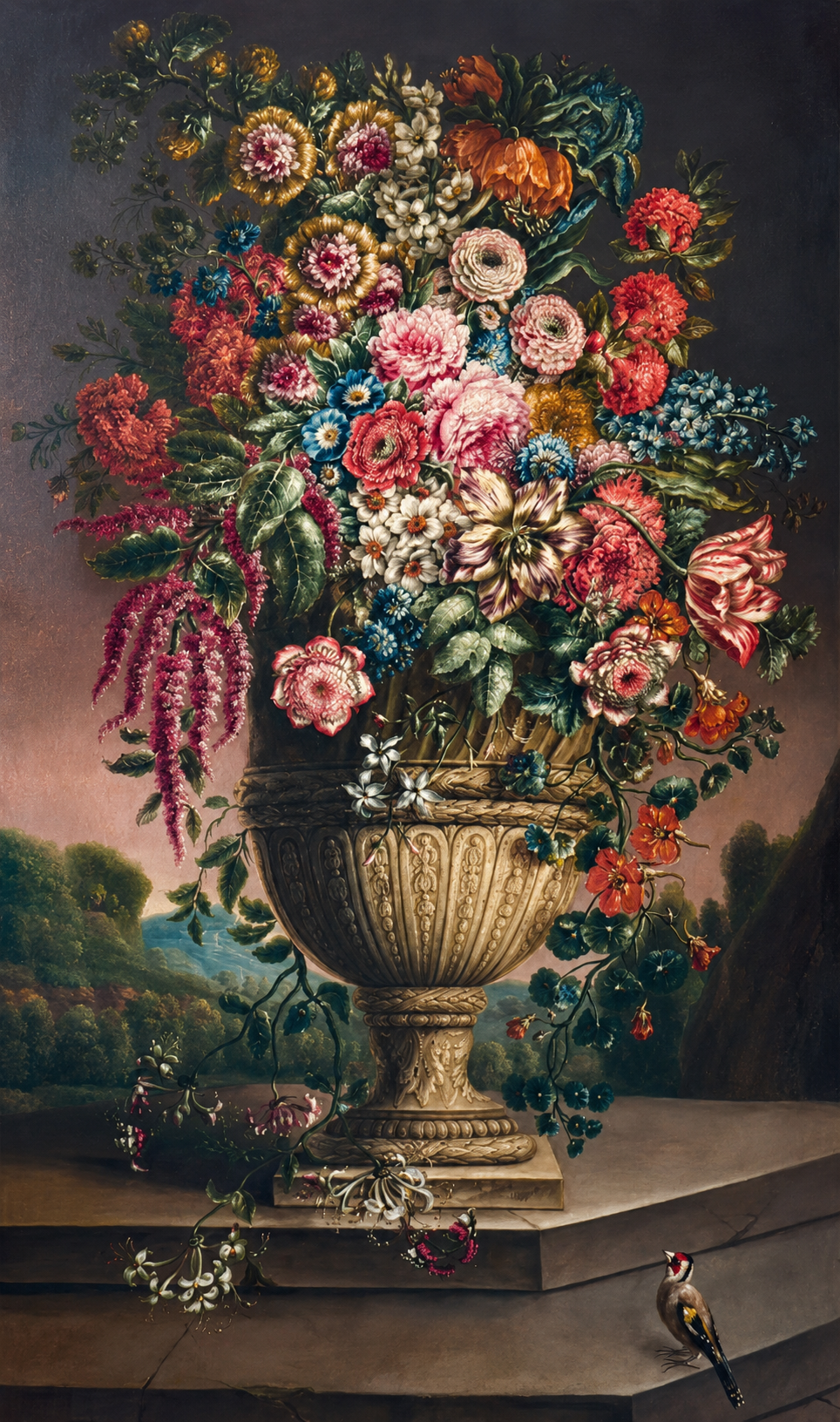 Vase de fleurs reference artwork